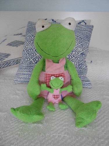 Friedolin frosch plüschtier - friedolin,
