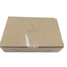 Markenname Kaffeetassen Set 6er Pack Weiss Porzellan Kaffeebecher Retro Design