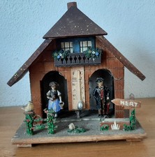 altes Andenken Wetterhäuschen Holz aus dem Schwarzwald Wetterhaus