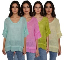 ITALY DAMEN OVERSIZED SHIRT