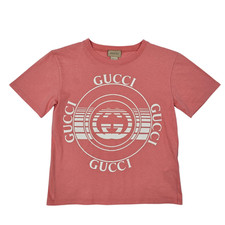 Gucci Mädchen-T-Shirt rosa