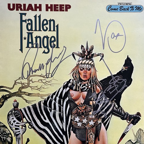 Uriah heep vinyl cover - uriah, lp
