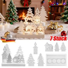 Weihnachtsbaum Silikon Gießform, Weihnachten Kerzenhalter Gipsform Silikonformen