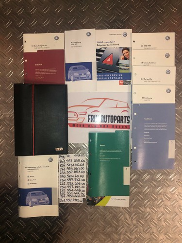 Golf gti bordmappe bordbuch - golf,