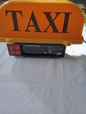 taxi schild mit