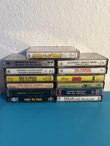 Musikkassetten konvolut - musikkassetten,