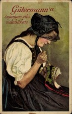 Künstler Ak Liebich, C., Frau