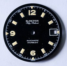 Vintage Blancpain fifty fathoms dial only mega selten