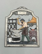 Zinn Bild Schmied Wilhelm