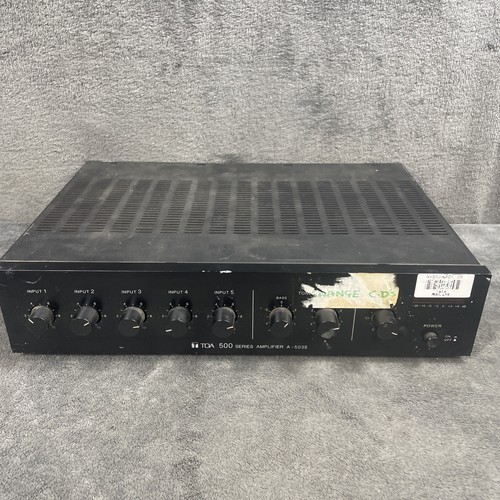 Toa 500 series - toa, a-503e