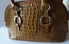 JOOP Damenhandtasche Kroko-Optik