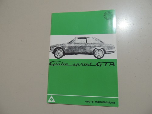 Alfa romeo giulia sprint - alfa,