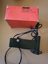  Mikroskop Leuchte Lampe Typ  3200 mit Blaufilter von Revue 