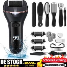 Profi Hornhautentferner Fußpflege Pediküre Set Fußpflegegerät Elektrisch USB NEU