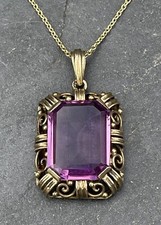 Art Déco Anhänger Amethyst