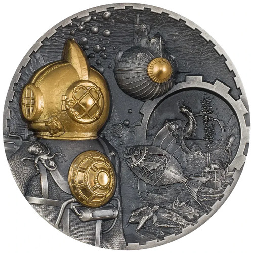 Silbermünze steampunk - silbermünze,