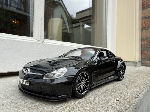 Mercedes sl65 amg black - 1:18,