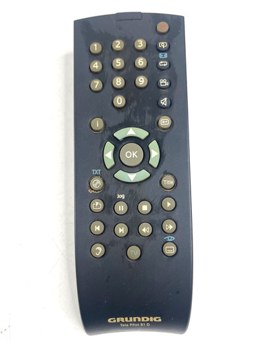 Grundig fernbedienung tele - fernbedienung,