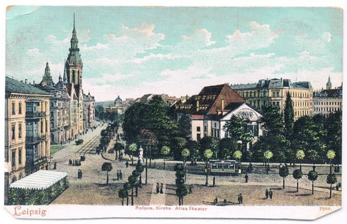 Leipzig reform kirche - ak,