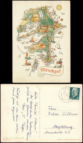 Ansichtskarte göhren - ansichtskarte, (rügen)