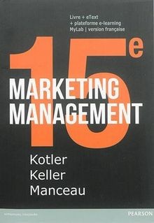Marketing management 15e - marketing, management,