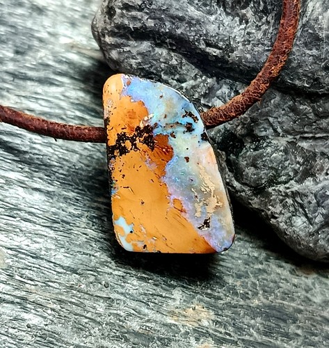 Boulder opal anhänger - ,