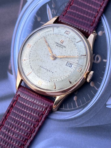 Universal genève monodate 18k - monodate,