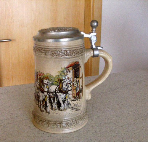 Steinzeug henkelkrug bierkrug - steinzeug,