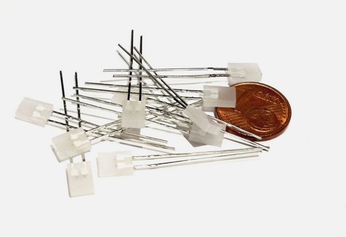 Led rechteckig 2x5 - led, mm