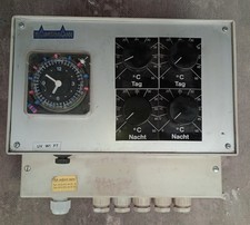 kampmann Schaltuhr mit 2 elektronischen Raumtemperaturregelungen