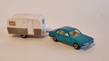 Majorette VW K70 mit Wohnwagen