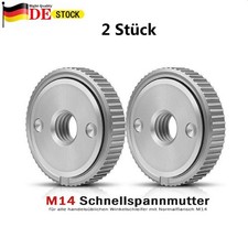 2x M14 Schnellspannmutter