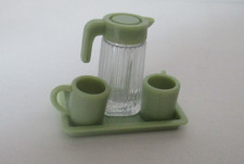 Kanne,Becher, Tablett