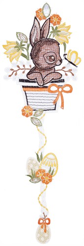 Fensterbild ostern osterhase - fensterbild,