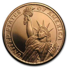 Kupfermünze 999/1000 @ Statue of Liberty 1 Unze 28,35g AVDP Bullion Medaille