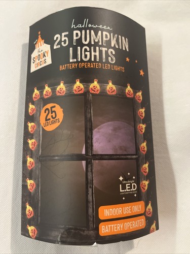 Halloween lichterkette kürbis - halloween,