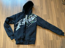 Fox Scattered Sasquatch Zip Hoodie Kapuzenjacke Size S schwarz black