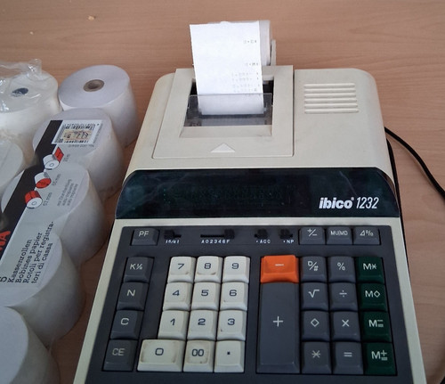 Ibico 1232 tischrechner mit - ibico,