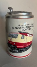 Alter Bier Krug Zinn Deckel