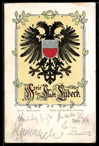 Künstler lübeck - künstler-ak,