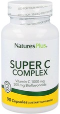 Natures Plus Super C Complex-90 Kapseln (247,37 EUR/kg)
