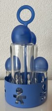 ALESSI  Menage, Blau, Öl
