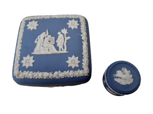 Wedgewood deckeldose - 2x,