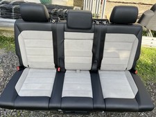 VW T5 T6 T6.1 Multivan Highline Schlafbank Sitz Isofix Moonrock Leder Alcantara