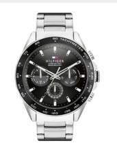 TOMMY HILFIGER Herren Armbanduhr Multifunktionsuhr Owen 1791967 46mm