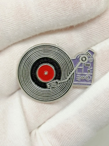 Vinyl schallplattenspieler pin - vinyl,