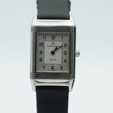 JAEGER LECOULTRE DAMEN UHR 18MM STAHL REVERSO QUARTZ 260.8.08 VINTAGE PAPIERE