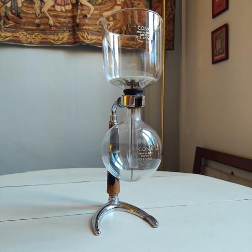 Alte kaffeemaschine mit - alte,