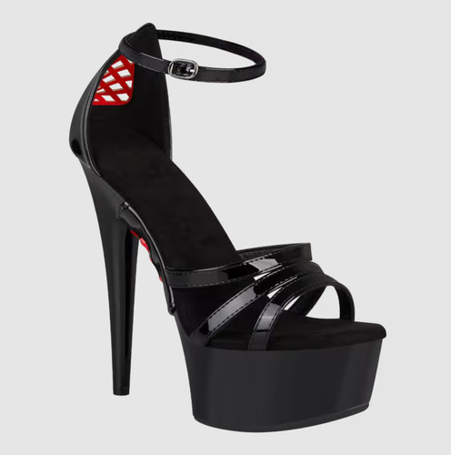 Plateau high heels - high, mit