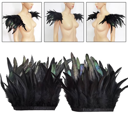 Federschal shrug plume cape - federschal,